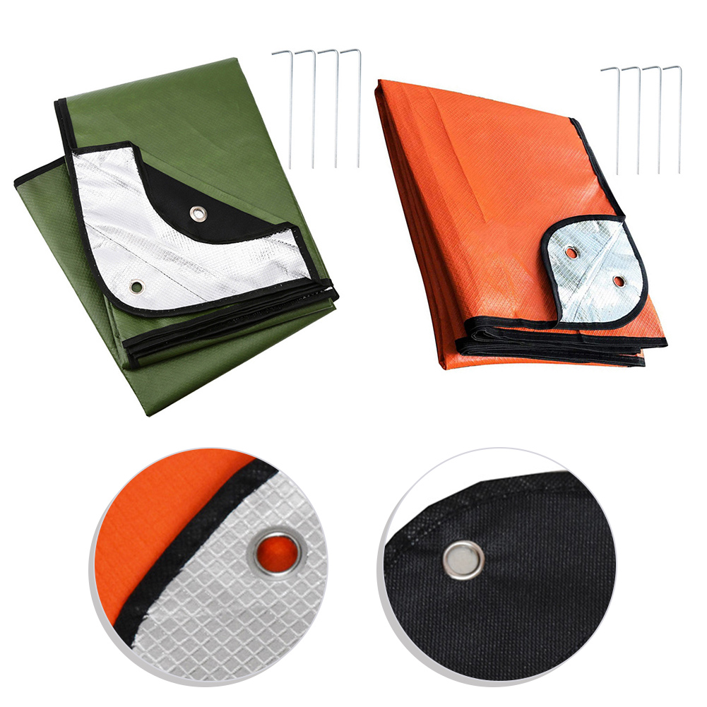 Survival Blanket Reflective - 1pc Outdoor Camping Überleben Decke Isolierte