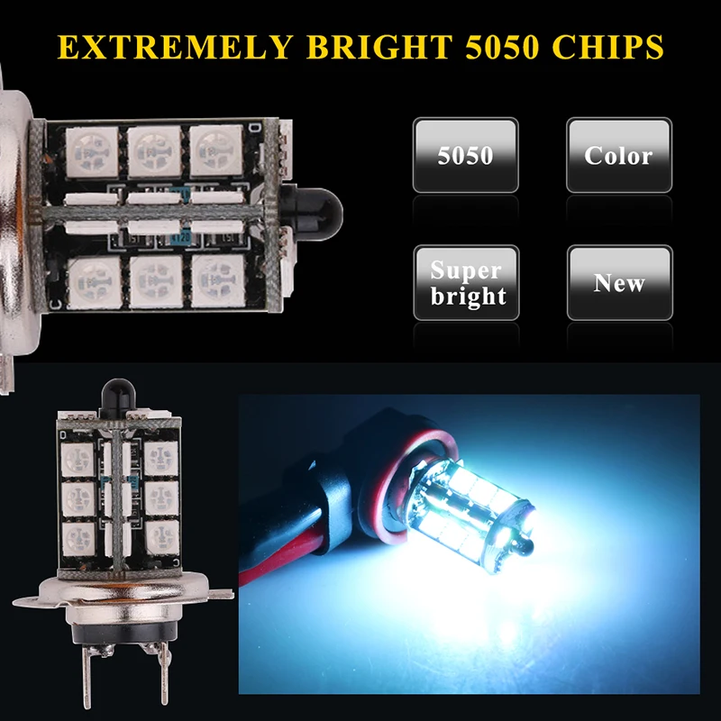 2 Stück 881 LED RGB 5050 Chip  – Sos Light Strobe Bewertung und Preis