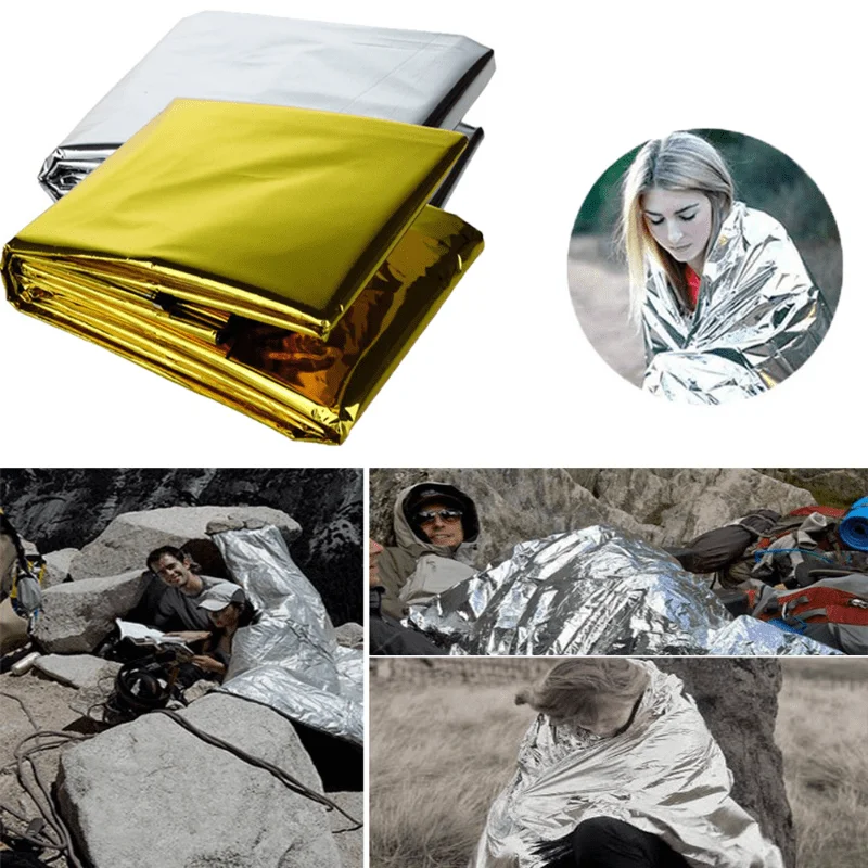1 Stück tragbare Erste-Hilfe-D – Survival Blanket Reflective Bewertung und Preis